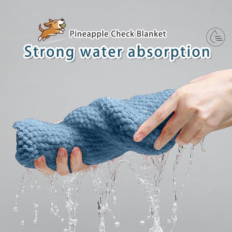 Super Absorbent Dog Paw Drying Towel – Quick Dry Microfiber Pet Towel