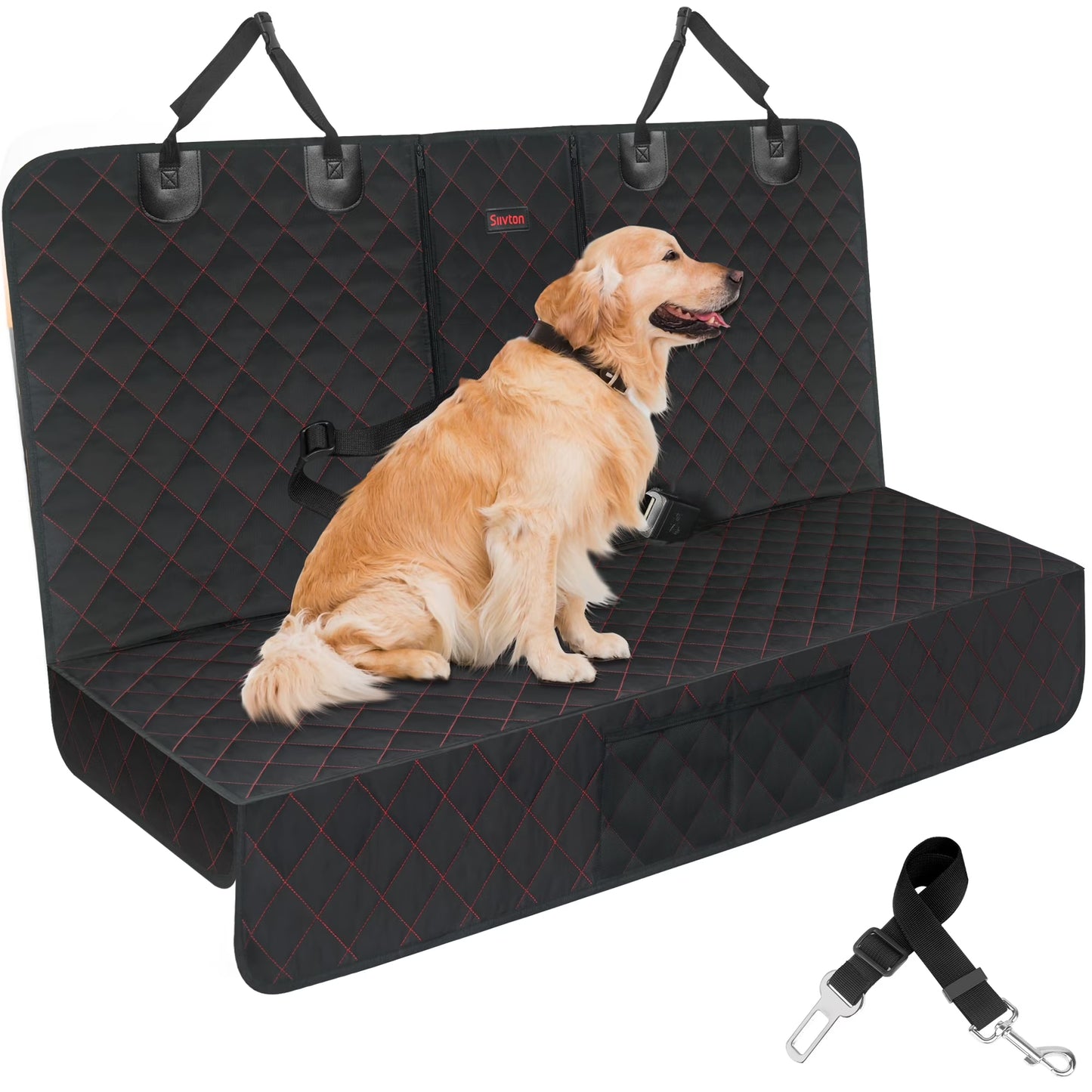 Waterproof Dog Car Seat Cover – Protect Your Back Seat From Mud & Fur