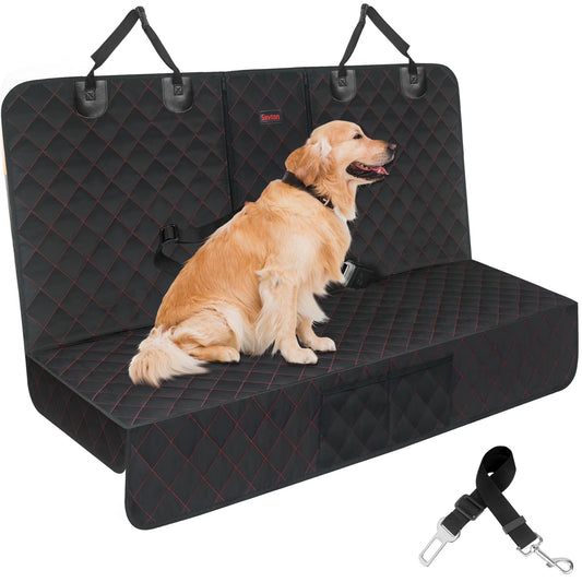 Waterproof Dog Car Seat Cover – Protect Your Back Seat From Mud & Fur