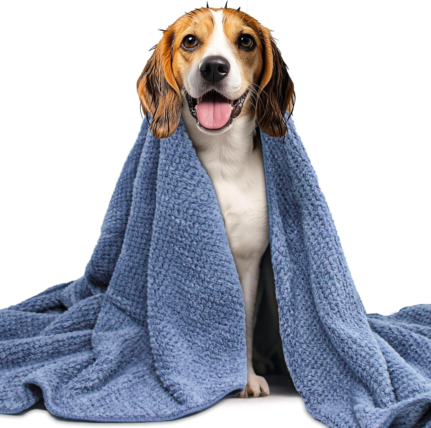 Super Absorbent Dog Paw Drying Towel – Quick Dry Microfiber Pet Towel