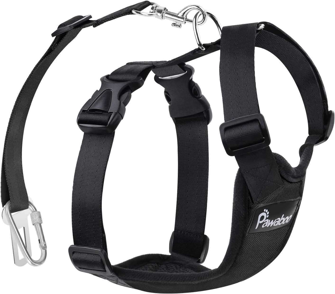Dog Car Safety Harness with Seat Belt – Adjustable & Breathable